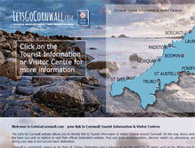 Tablet Screenshot of letsgocornwall.com